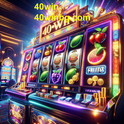 A Magia dos Slots no 40win: Onde a Diversão Encontra a Emoção